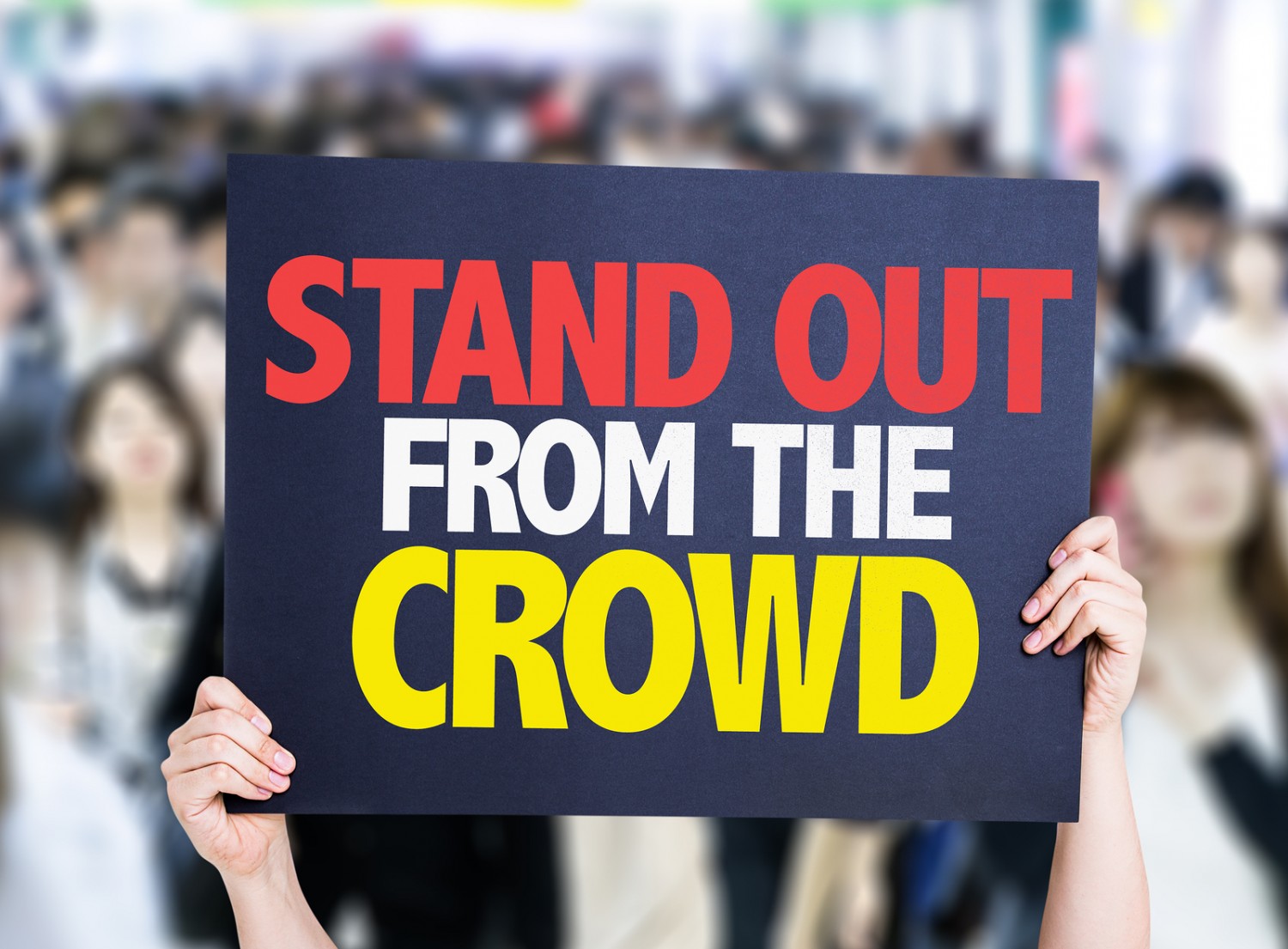 How to stand out from the crowd